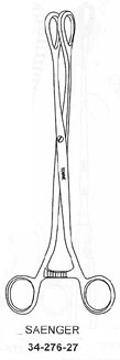 Saenger Ovum Forcep, Straight